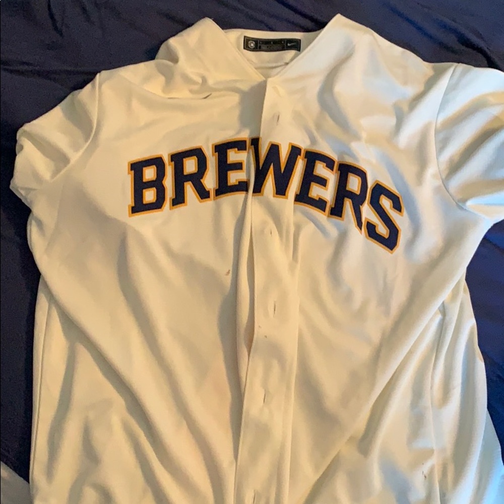 Christian Yelich Brewers Jersey